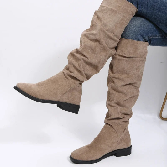 Kniehohe Stiefel mit Bequemer Passform für Damen