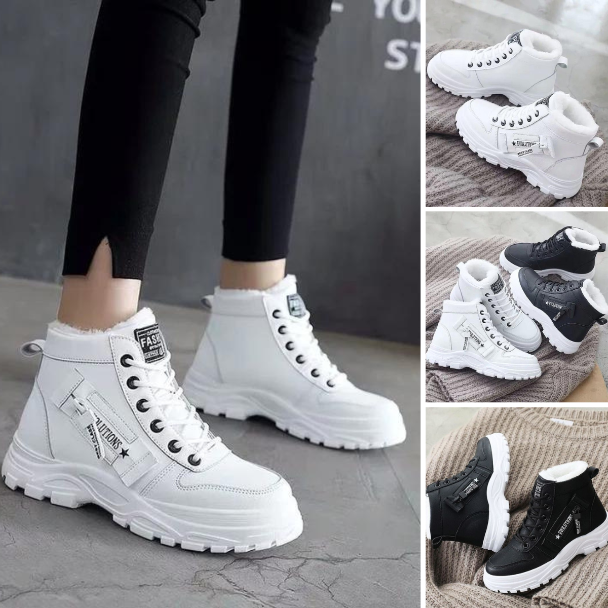 Knöchelstiefel mit Wasserdichtem Schutz für Damen