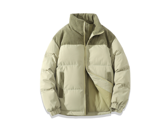Winterjacke mit Polsterung und klassischem Design für Herren