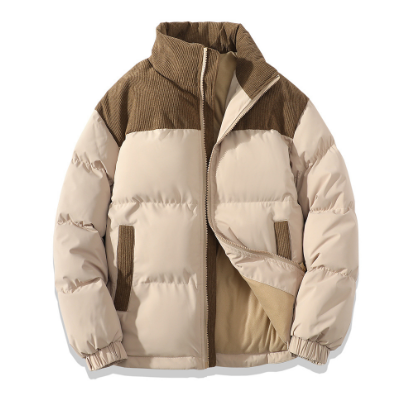 Winterjacke mit Polsterung und klassischem Design für Herren